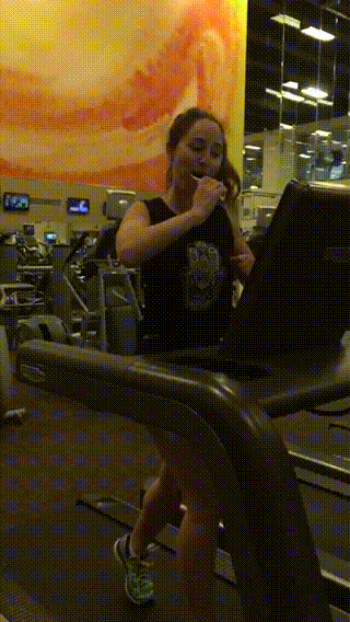 Toothbrush Challenge on a Treadmill